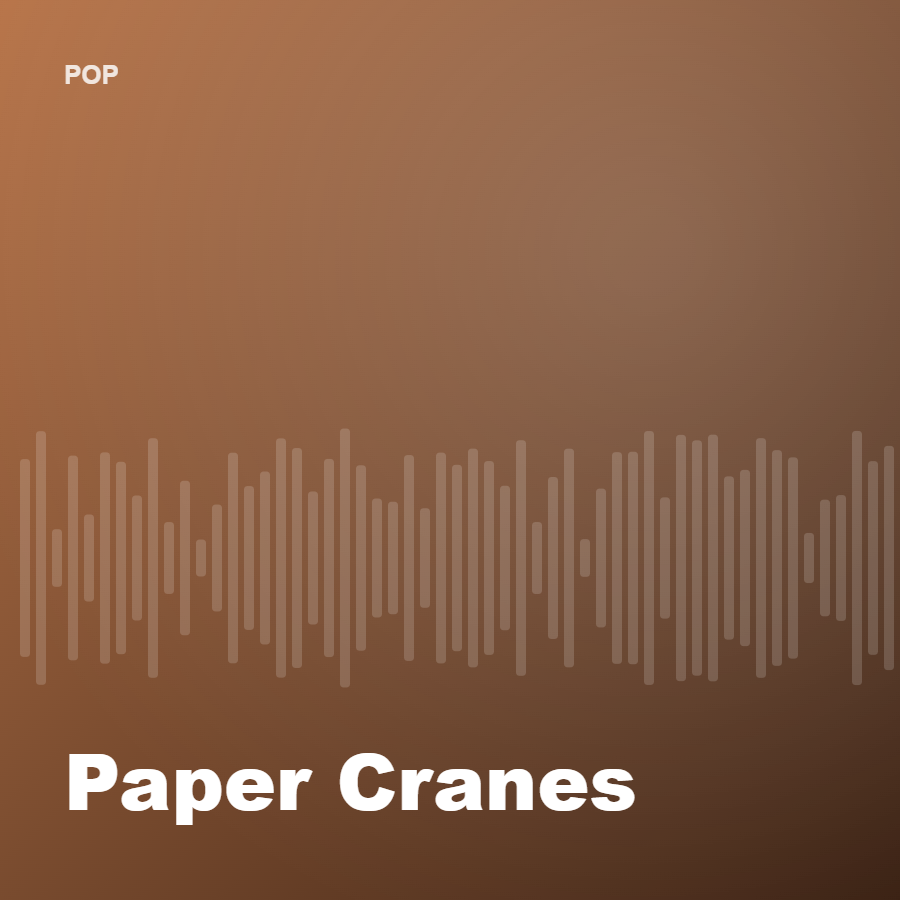 Cover art — Paper Cranes
